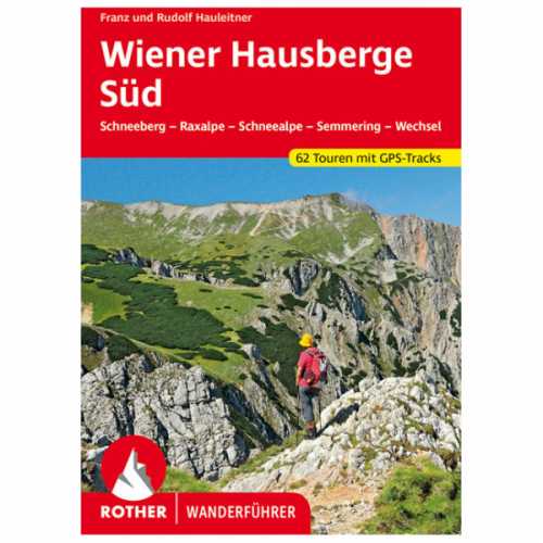 Foto van Bergverlag Rother - Wiener Hausberge Süd - Wandelgids 3. Auflage 2021