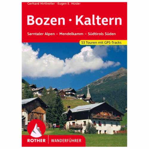 Foto van Bergverlag Rother - Bozen - Kaltern - Wandelgids 4. Auflage 2021