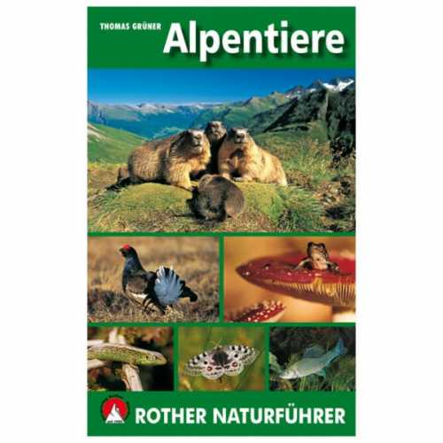 Foto van Bergverlag Rother - Alpentiere - Natuurgids 1. Auflage 2016