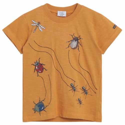 Foto van Hust&Claire - Kid's Hust Mini Arthur - T-shirt maat 116, oranje