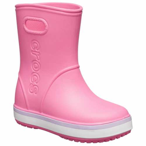 Foto van Crocs - Kid's Crocband Rain Boot - Rubberlaarzen maat C12, roze
