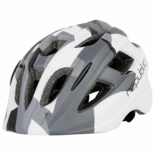 Foto van Republic - Kid's Bike Helmet R450 - Fietshelm maat 50-54 cm, grijs