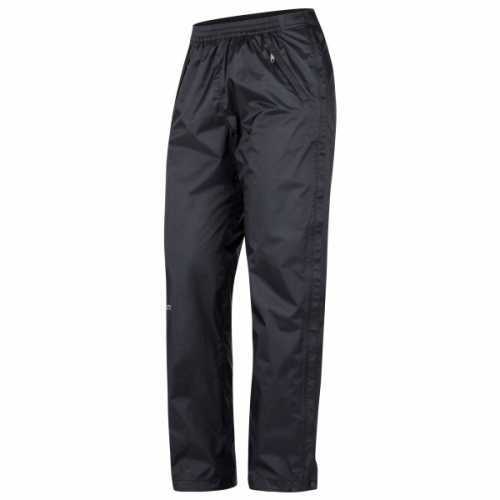Foto van Marmot - Women's PreCip Eco Full Zip Pant - Regenbroek maat XL - Long, grijs/zwart
