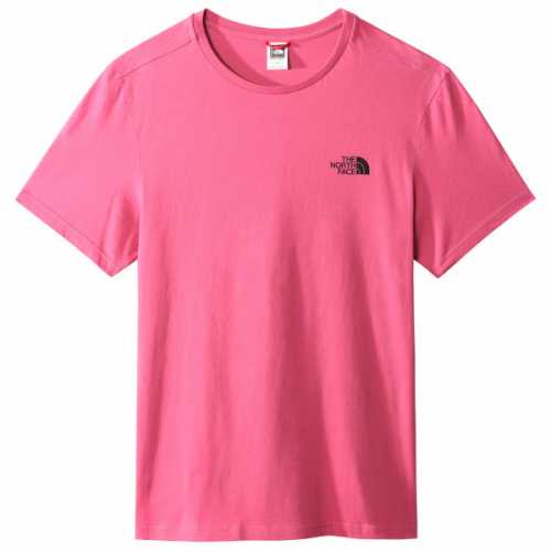 Foto van The North Face - S/S Simple Dome Tee - T-shirt maat XL, roze