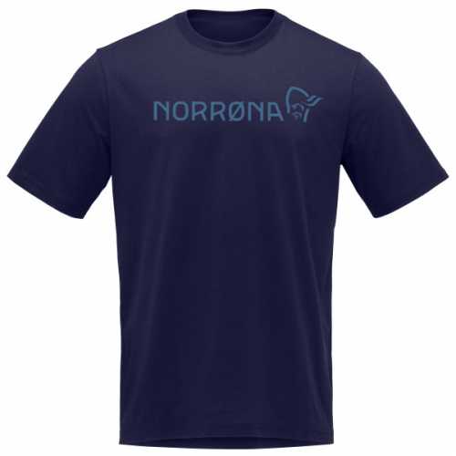 Foto van Norrøna - /29 Cotton Norrøna Viking T-Shirt - T-shirt maat L, blauw
