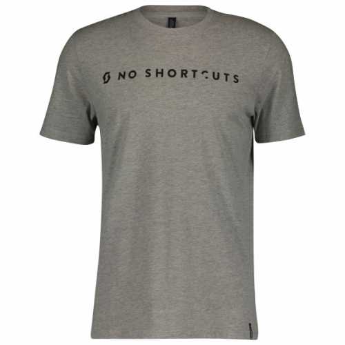 Foto van Scott - No Shortcuts S/S - T-shirt maat S, grijs