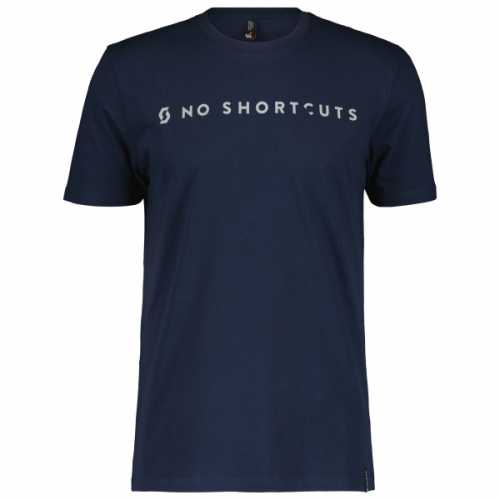 Foto van Scott - No Shortcuts S/S - T-shirt maat L, blauw