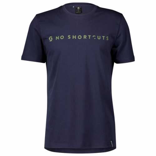 Foto van Scott - No Shortcuts S/S - T-shirt maat S, blauw