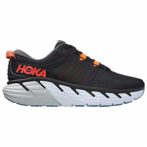 Foto van Hoka - Gaviota 3 - Runningschoenen maat 10 - Regular, zwart/grijs
