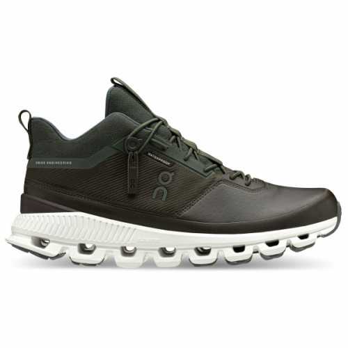 Foto van On - Cloud Hi Waterproof - Sneakers maat 49, zwart/grijs/wit