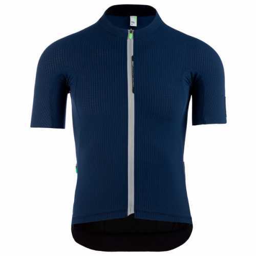 Foto van Q36.5 - Jersey Shortsleeve L1 Pinstripe X - Fietsshirt maat L, blauw