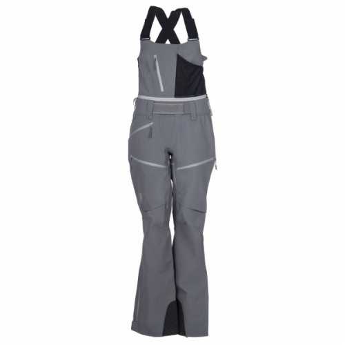 Foto van Backcountry - Women's Heavyweight Gore Insulated Bib Pant - Skibroek maat S, grijs/zwart