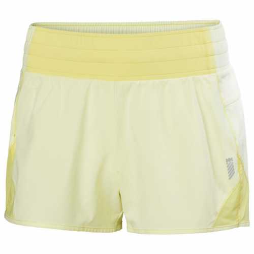 Foto van Helly Hansen - Women's Tech Trail Shorts - Short maat XL, wit/geel