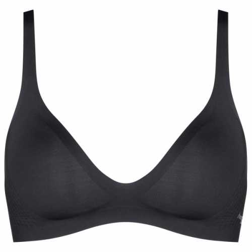 Foto van sloggi - Women's Body Adapt T-Shirt Bra - Sportbeha maat L+, zwart/grijs