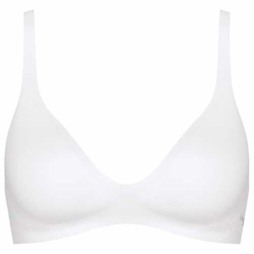 Foto van sloggi - Women's Body Adapt T-Shirt Bra - Sportbeha maat XS, wit