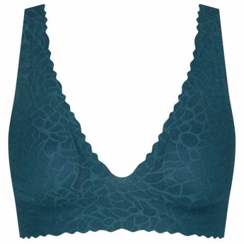 Foto van sloggi - Women's Zero Feel Lace 2.0 Top - Ondergoed maat M, blauw