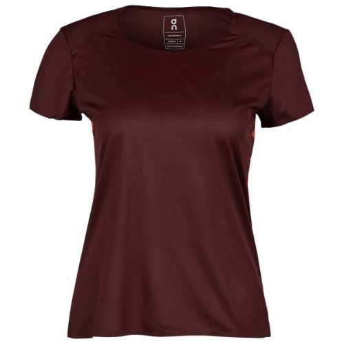 Foto van On - Women's Performance-T - Hardloopshirt maat XS, purper/rood/bruin