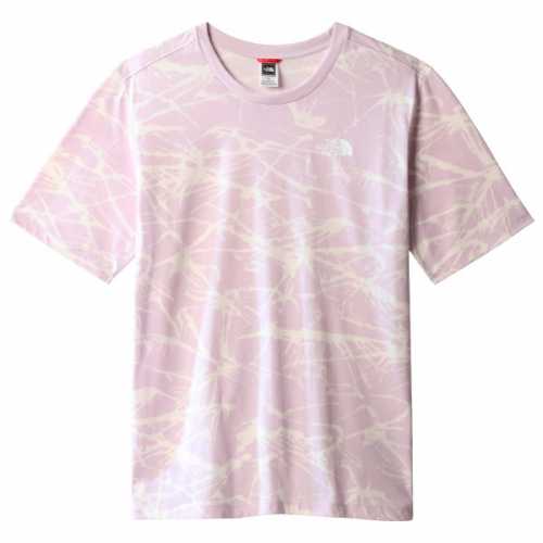Foto van The North Face - Women's Relaxed Simple Dome - T-shirt maat L, roze