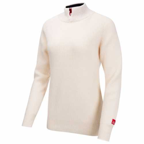Foto van Ulvang - Women's Geilo Sweater - Wollen trui maat L, beige/wit