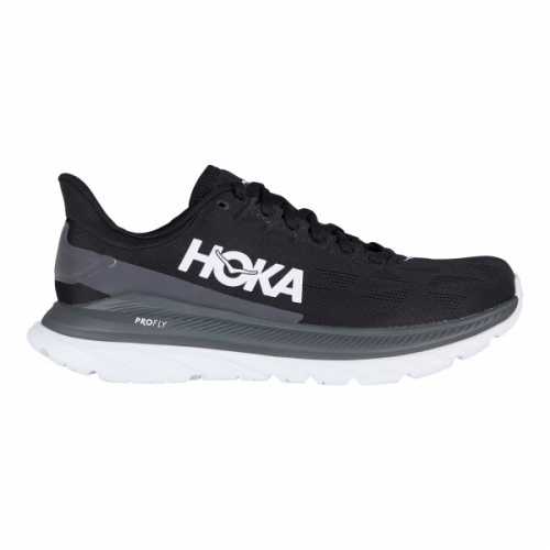 Foto van Hoka - Women's Mach 4 - Runningschoenen maat 5,5 - Regular, zwart/grijs