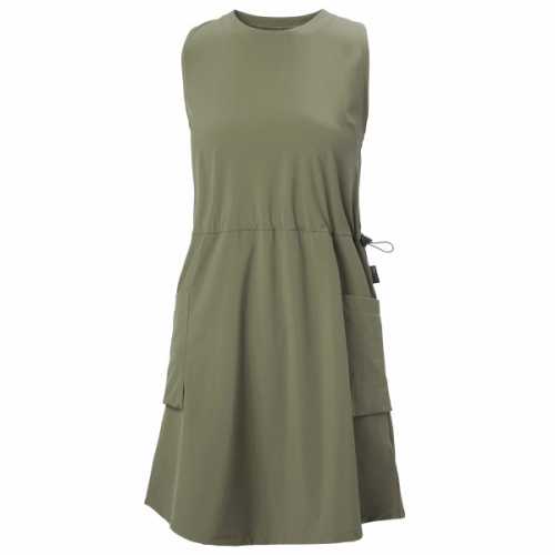 Foto van Helly Hansen - Women's Viken Recycled Dress - Jurk maat XL, grijs/olijfgroen