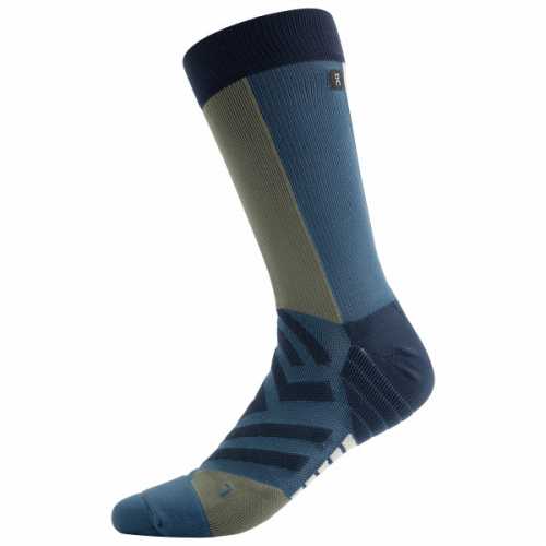 Foto van On - High Sock - Hardloopsokken maat S, grijs/blauw