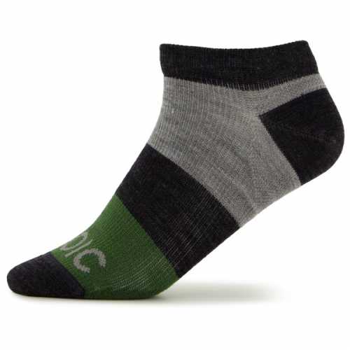 Foto van Stoic - Merino Everyday No Show Socks - Multifunctionele sokken maat 36-38, zwart