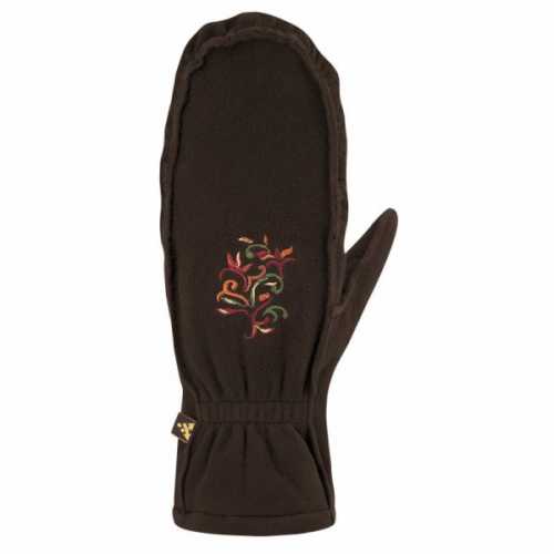 Foto van Auclair - Women's Embroidered Moc Mitt - Handschoenen maat XL, zwart