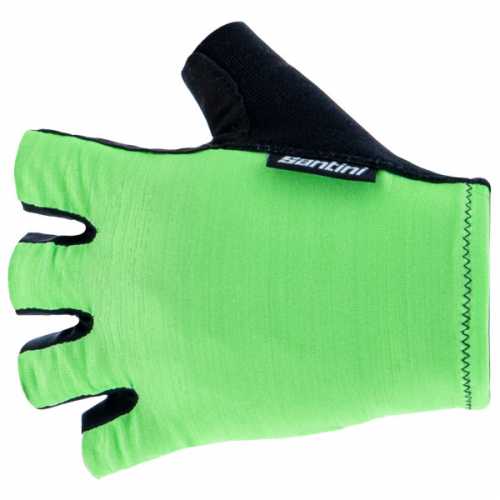 Foto van Santini - Cycling Glove Short Cubo - Handschoenen maat S, groen