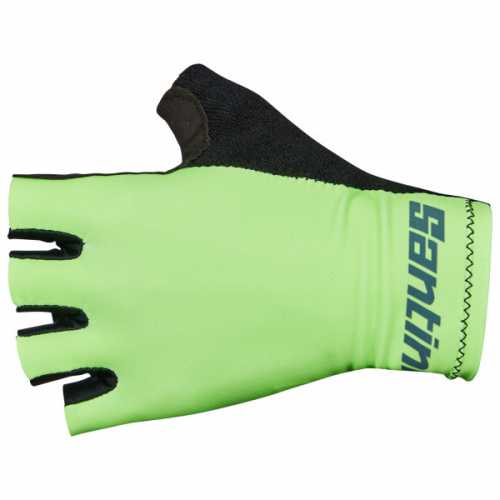 Foto van Santini - Cycling Gloves Long Istinto - Handschoenen maat S, groen