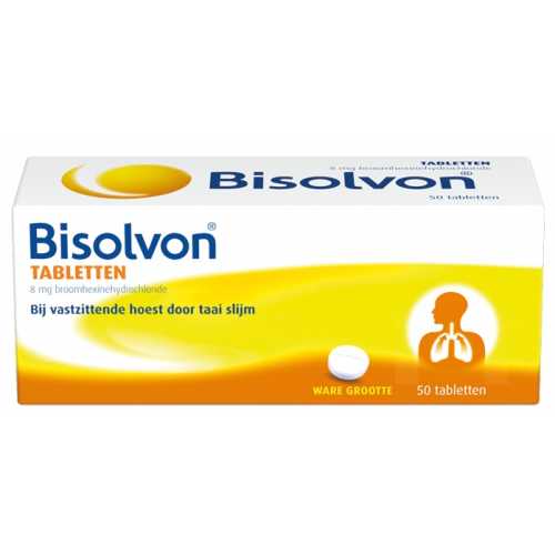 Foto van Bisolvon 8mg Tabletten