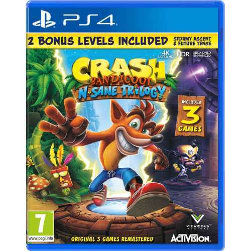 Foto van Crash Bandicoot N. Sane Trilogy + 2 Bonus Levels