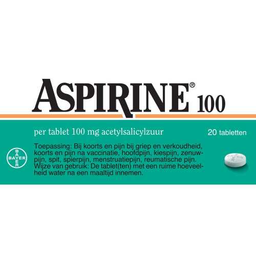 Foto van Aspirine 100mg