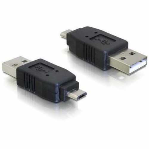 Foto van USB A - Micro USB B Verloopstekker - Delock