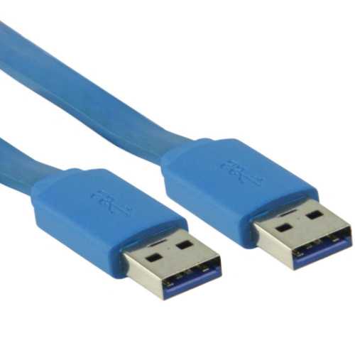 Foto van USB 3.0 A kabel - 2 meter - Blauw - Valueline
