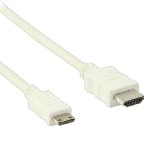 Foto van HDMI Mini - HDMI kabel - 1 meter - Valueline
