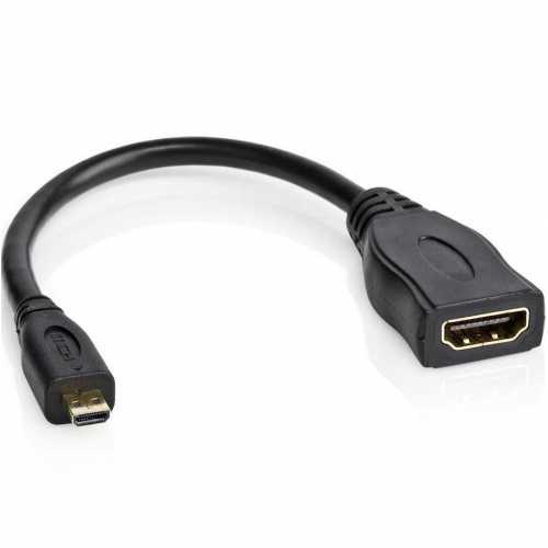 Foto van HDMI Micro - HDMI Kabel - verloopstekker - Valueline