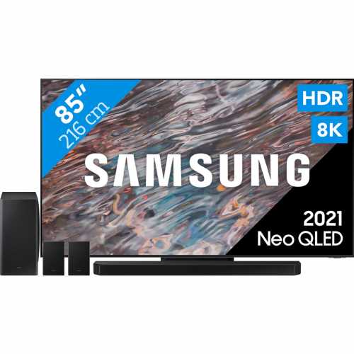 Foto van Samsung Neo QLED 8K 85QN800A (2021) + Soundbar
