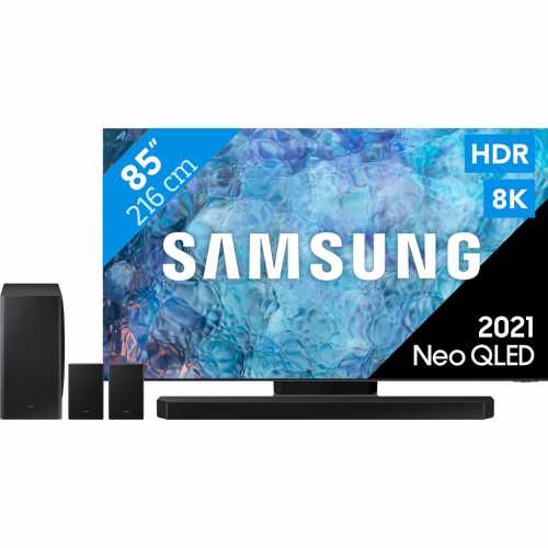 Foto van Samsung Neo QLED 8K 85QN900A (2021) + Soundbar