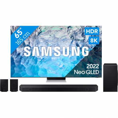 Foto van Samsung Neo QLED 8K 65QN900B (2022) + Soundbar