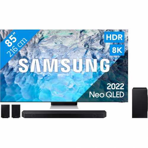 Foto van Samsung Neo QLED 8K 85QN900B (2022) + Soundbar