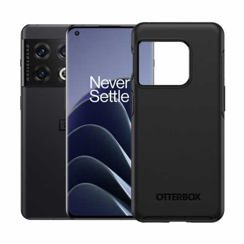 Foto van OnePlus 10 Pro 256GB Zwart 5G + Otterbox Back Cover Zwart