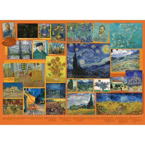 Foto van Cobble Hill Legpuzzel Van Gogh Karton 1000 Stukjes