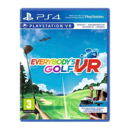 Foto van Everybody's Golf VR (PlayStation 4)
