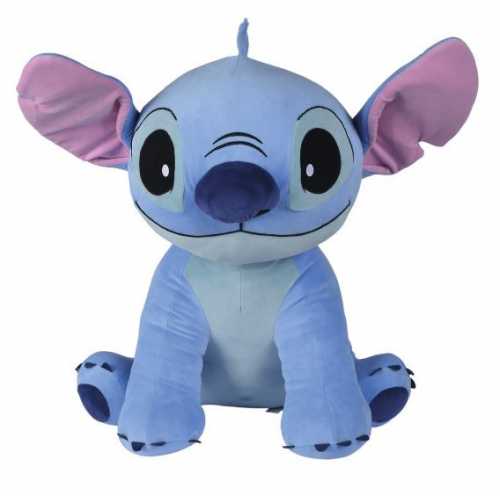 Foto van Nicotoy knuffel Disney Stitch 65 cm textiel blauw/grijs