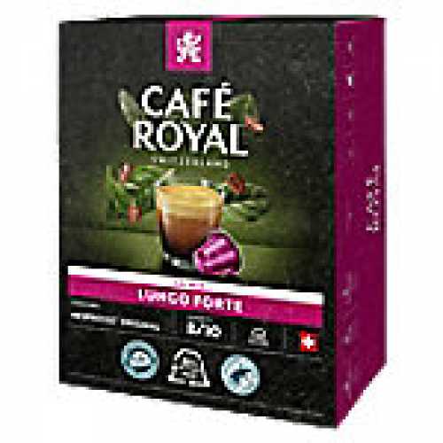 Foto van CAFÉ ROYAL Lungo Forte Koffiecups 36 Stuks