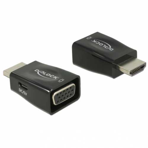 Foto van DeLOCK HDMI-A male > VGA female adapter