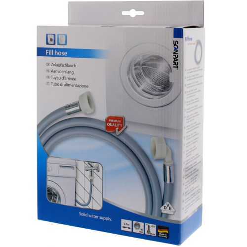 Foto van Scanpart Aanvoerslang 2 Accessoires wassen & drogen - Grijs