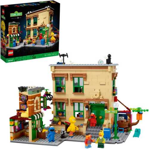 Foto van LEGO Ideas - 123 Sesame Street 21324