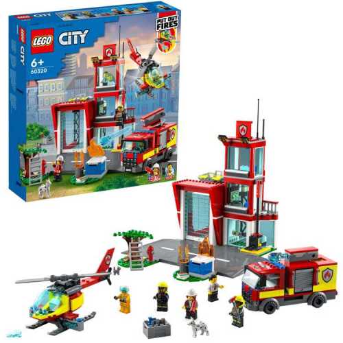 Foto van LEGO City - Brandweerkazerne 60320